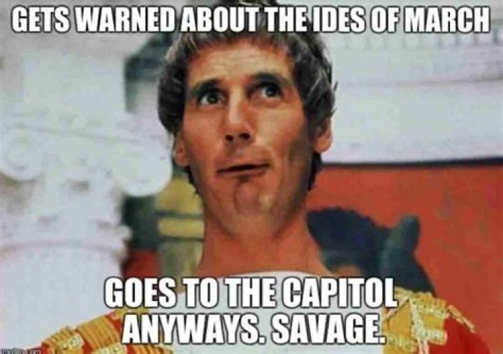 A Journey Through Ides Of March Funny Images