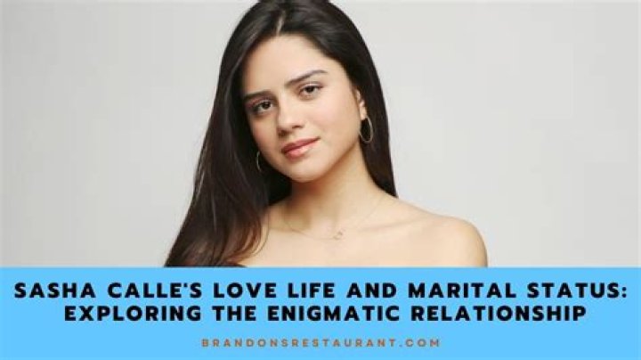 Sasha Calle's Marital Bliss With Sasha Calle